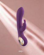 Share Satisfaction Rhea Heating Rabbit Vibrator — Purple — Coy