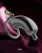 Chastity Cage With Urethral Insert — Coy