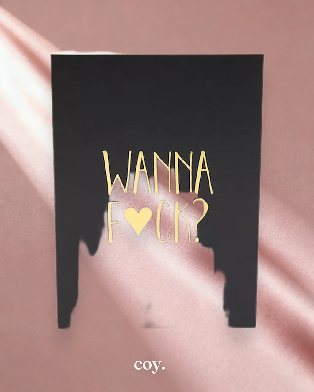 Wanna Fuck?...Me Too Greeting Card — Coy