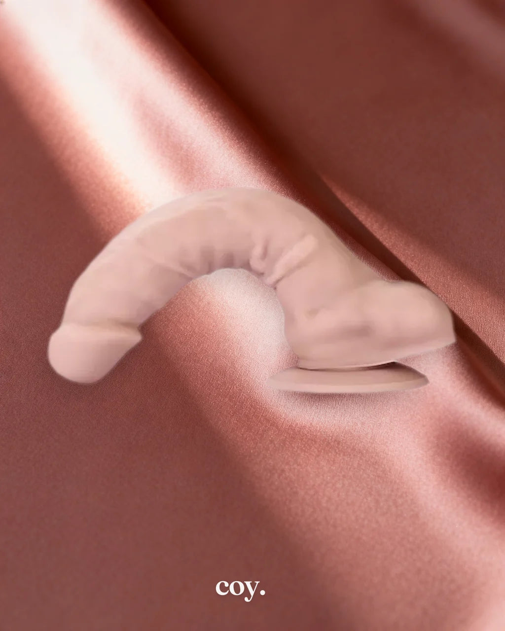 Share Satisfaction Nood Memory Flesh Silicone Realistic Dildo 6.9 Inch — Coy