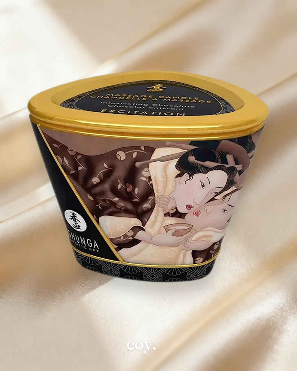 Shunga Massage Candle Chocolate 170 Ml — Coy