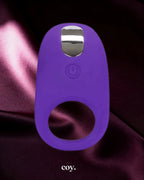 Cal Exotics Silicone Rechargeable Passion Enhancer Cock Ring — Coy