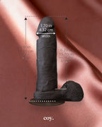 The Realistic Ur3 6 Inch Suction Cup Dildo — Coy
