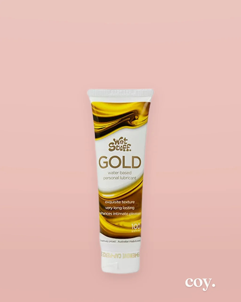 Wet Stuff  Gold Waterbased Lubricant 100G — Coy