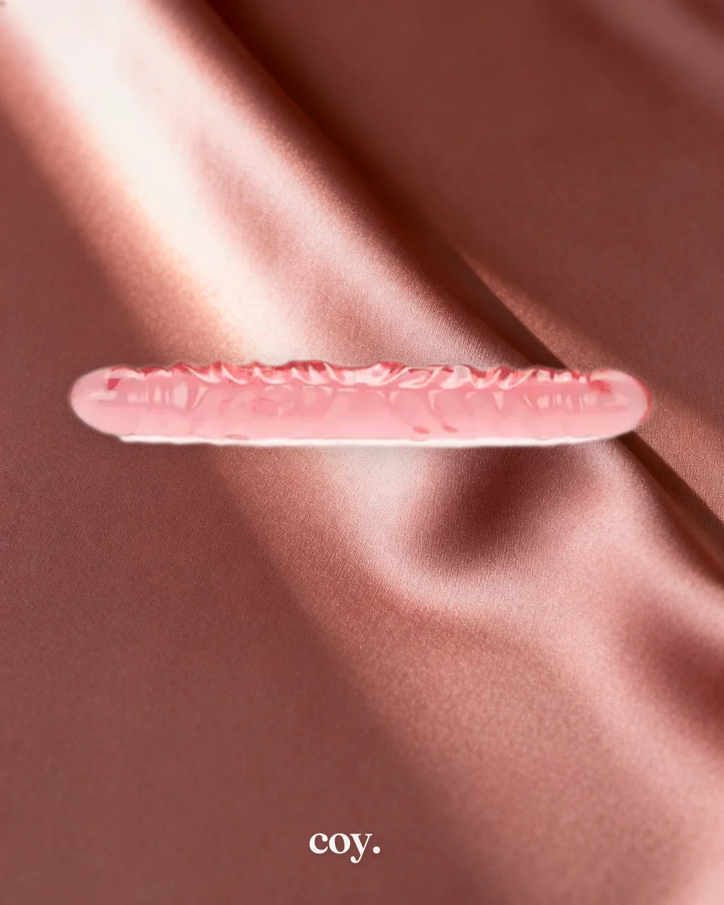 Translucence 12 Inch Veined Double Ended Dildo — Coy