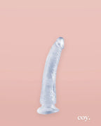 Basix Slim 7 Inch Suction Cup Dildo — Coy