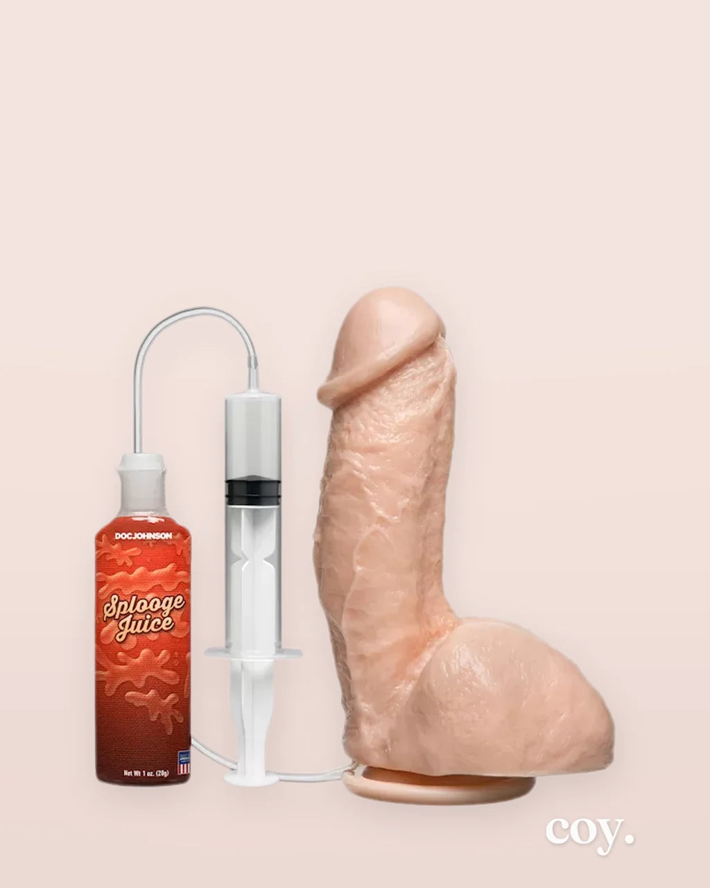 The Realistic Squirt Cock — Coy