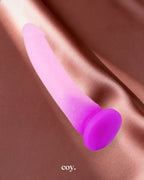 Share Satisfaction Nood Colours Glitter Dildo 8.7 Inch — Coy