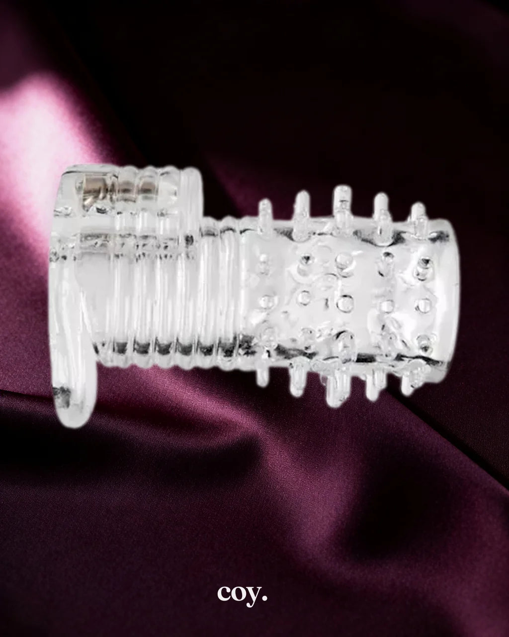 Vibrating Textured Erection Sleeve — Coy