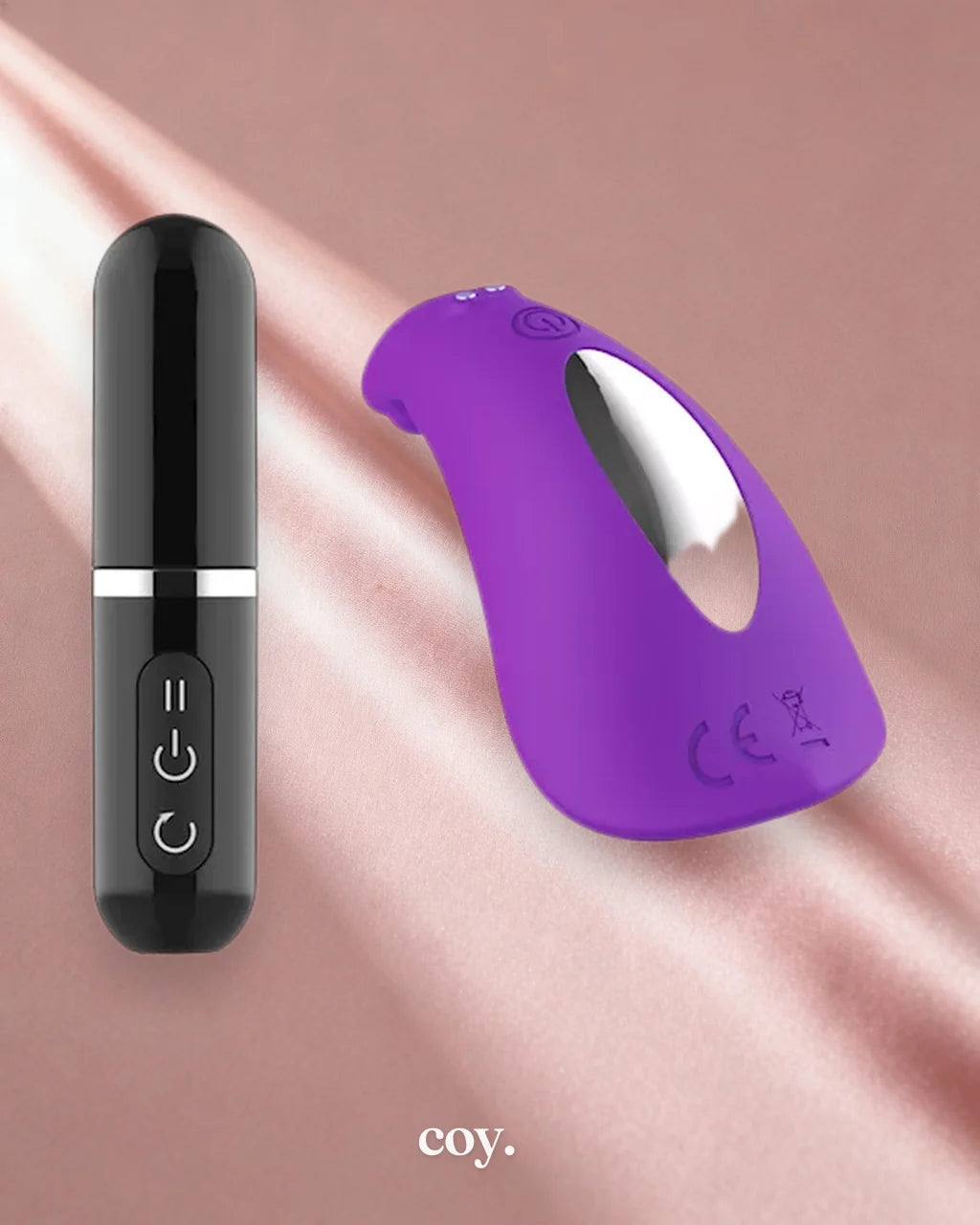 Abby Lipstick Remote Control Wearable Vibrator — Coy