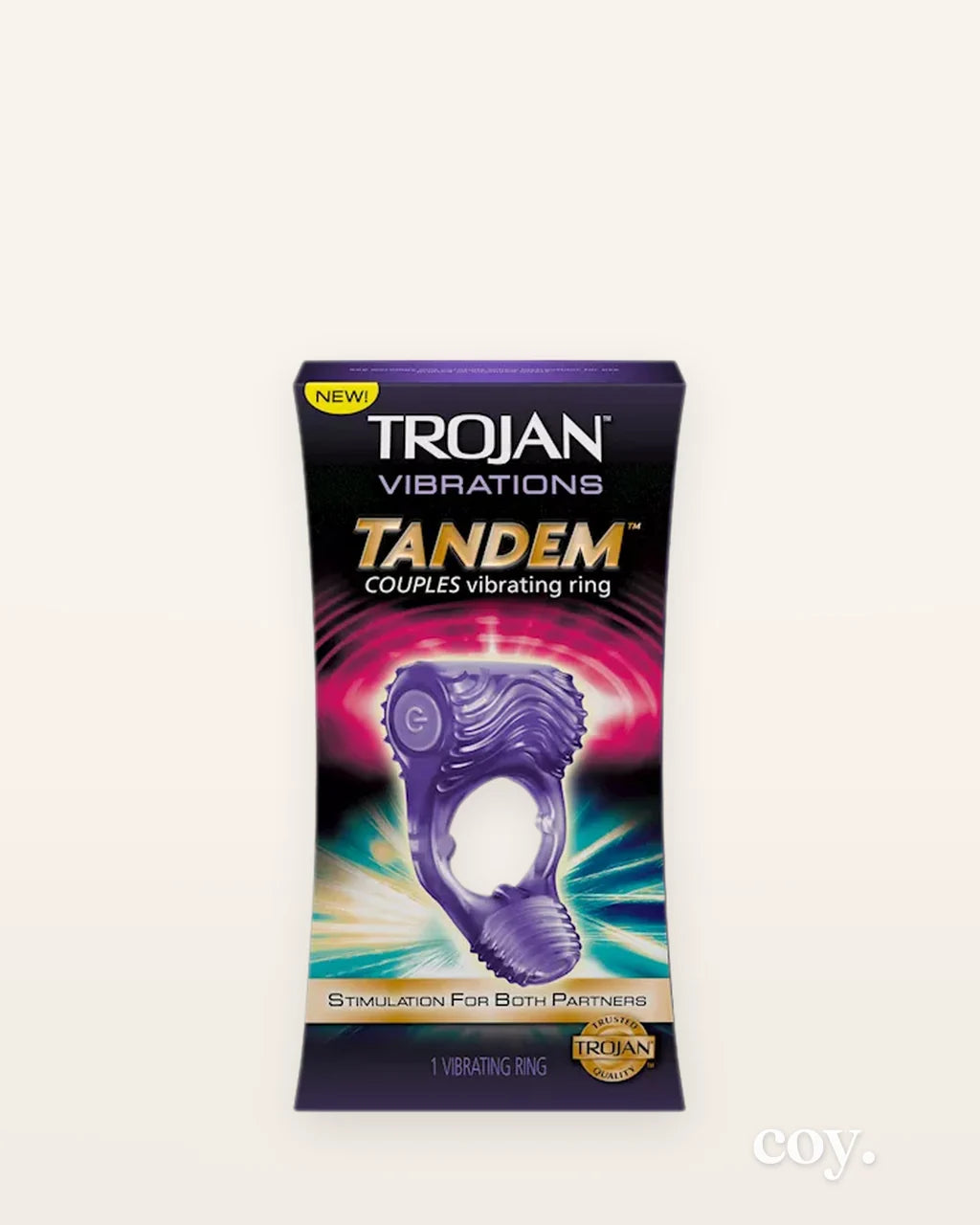 Trojan Tandem Vibrating Ring — Coy