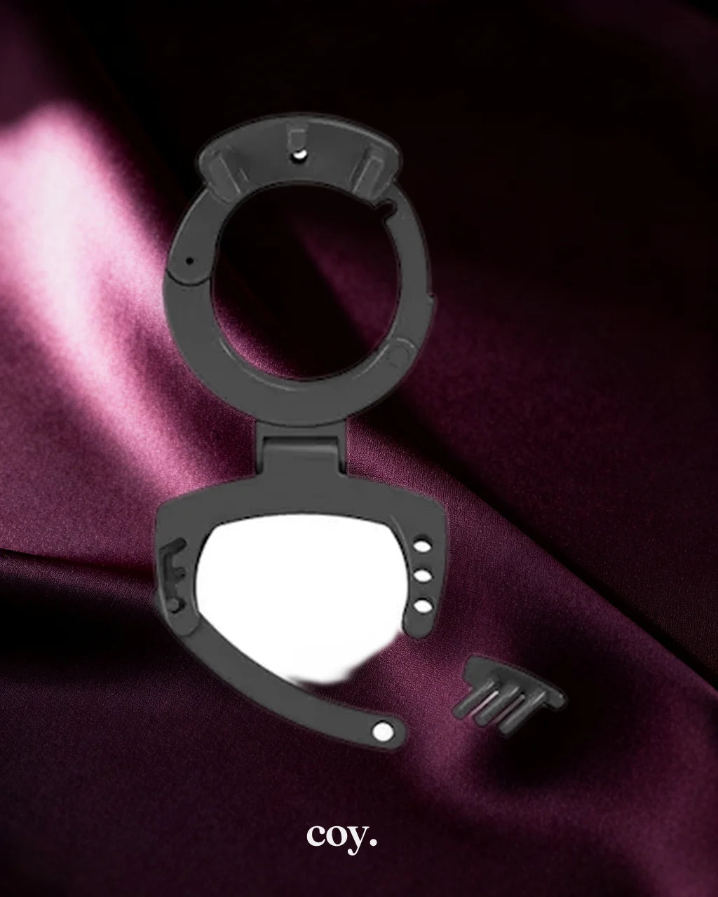 Mystim Pubic Enemy No.3 With Ball Squeezer — Coy