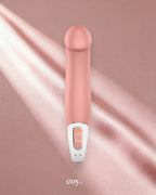 Satisfyer Vibes Master 9 Inch — Nude — Coy