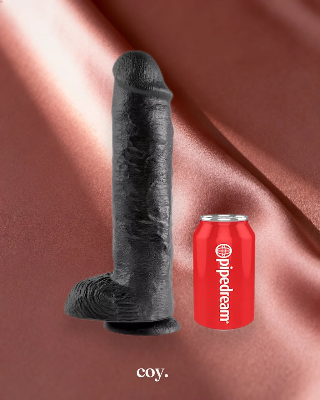 King Cock With Balls 11 Inch — Coy