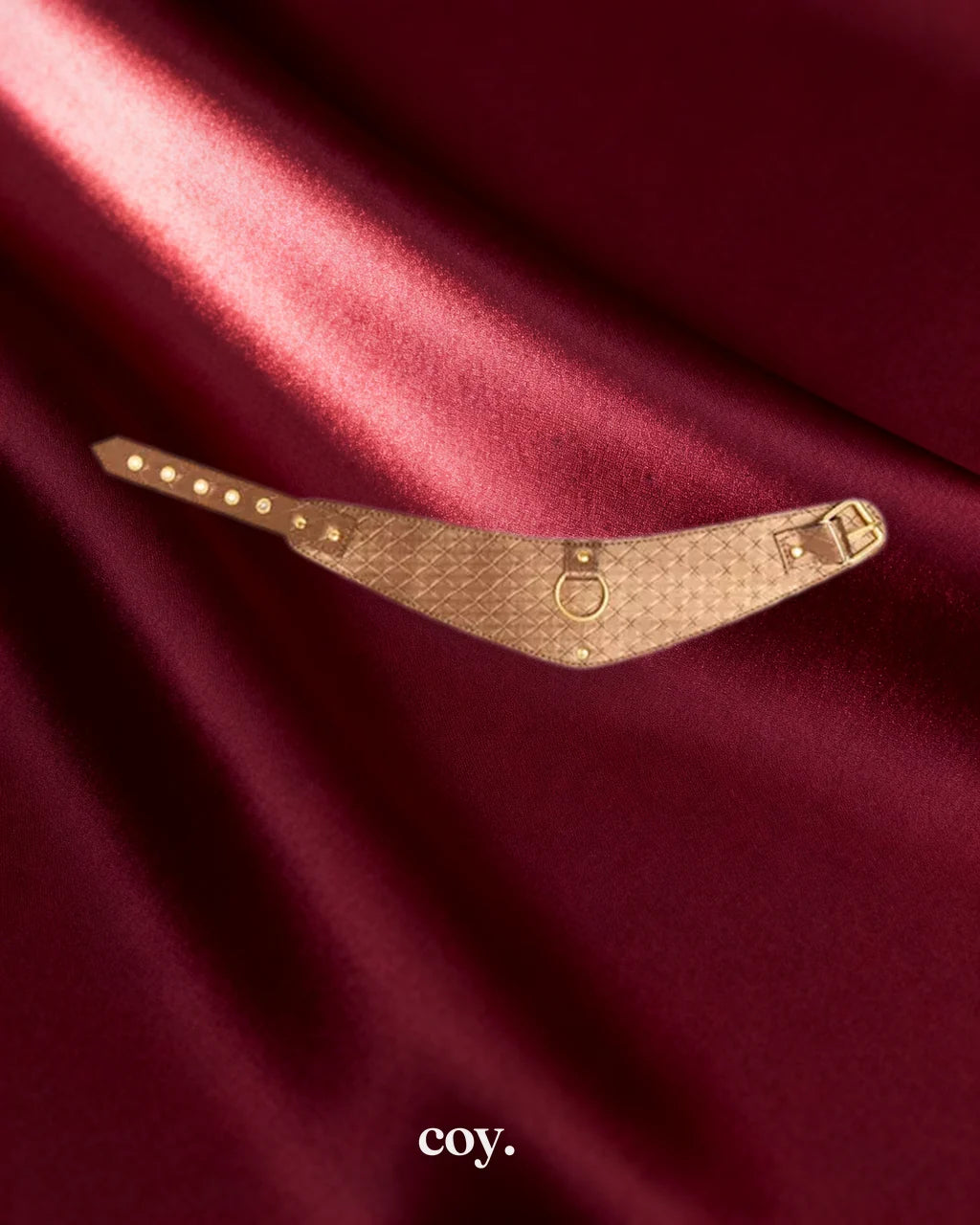 X-Play Quilted Posture Collar — Bronze — Coy