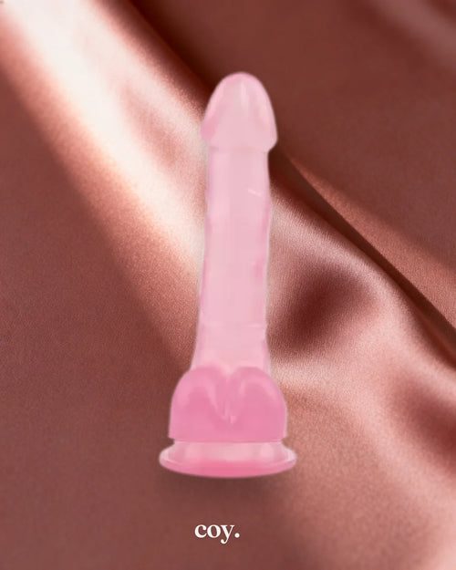 Aeystheter Collection Hi-Rubber Jelly Suction Cup Dildo 7.7 Inch — Coy