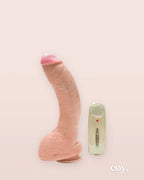 JeFetish Fantasy Stryker Realistic Vibrating Cock — Coy