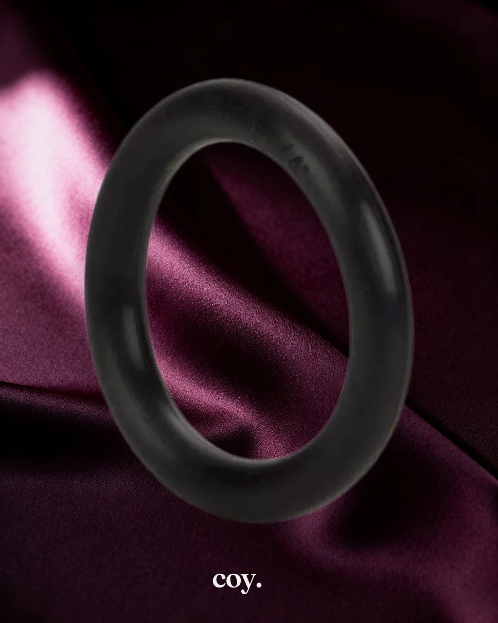 Cal Exotics Black Rubber Cock Ring — Coy