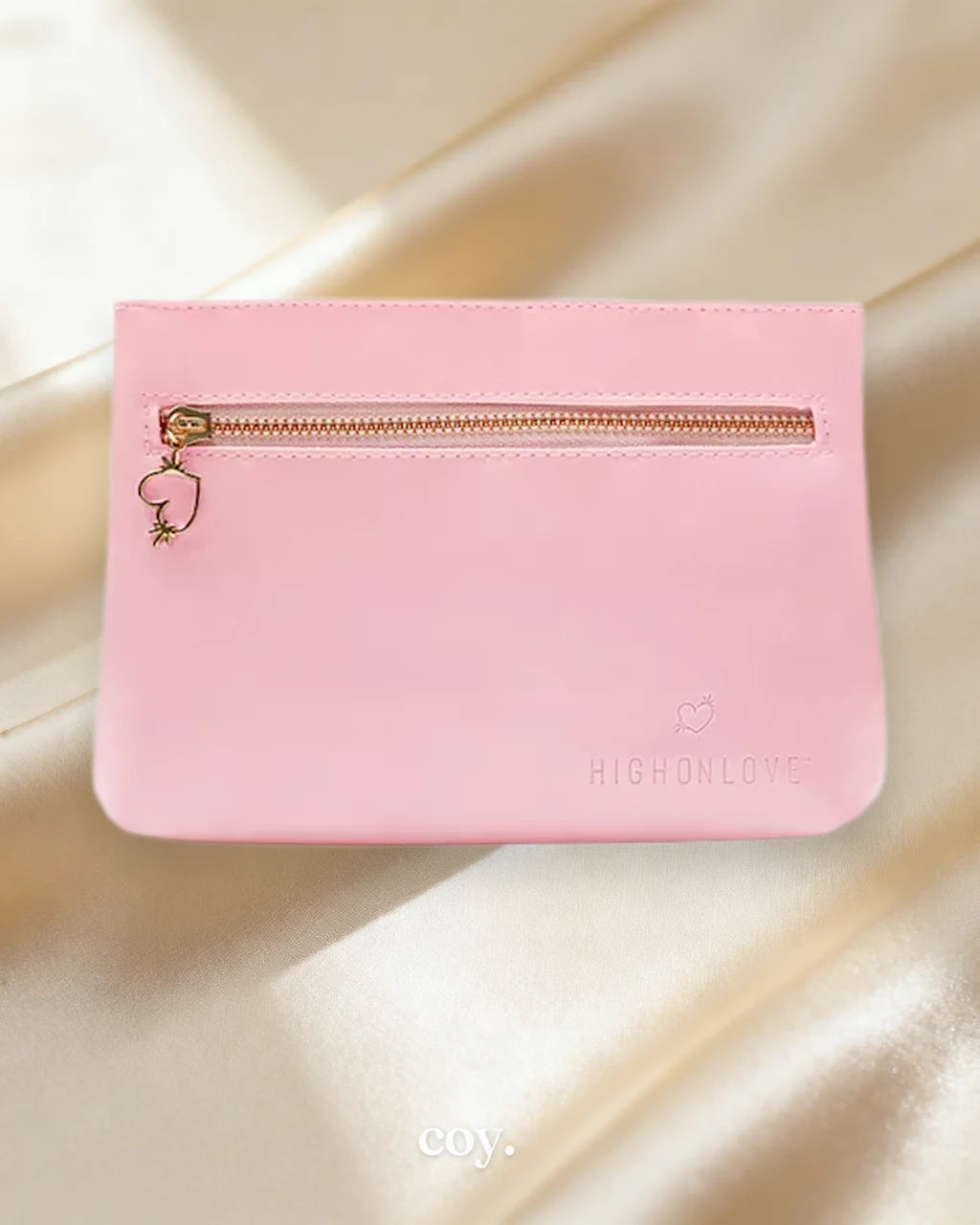 Highonlove Leatherette Cosmetic Bags — Coy