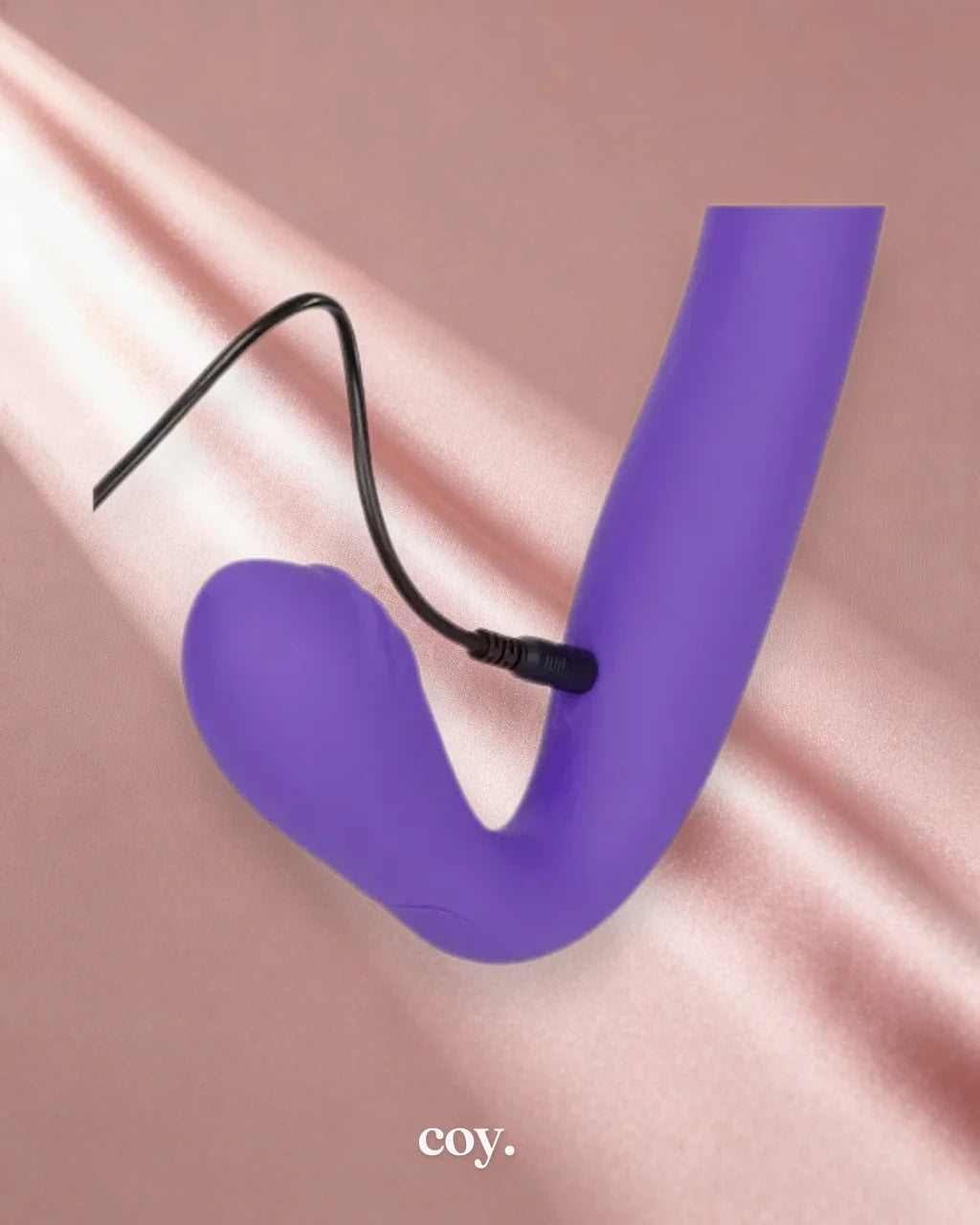Rechargeable Silicone Love Rider Strapless Strap-On — Coy
