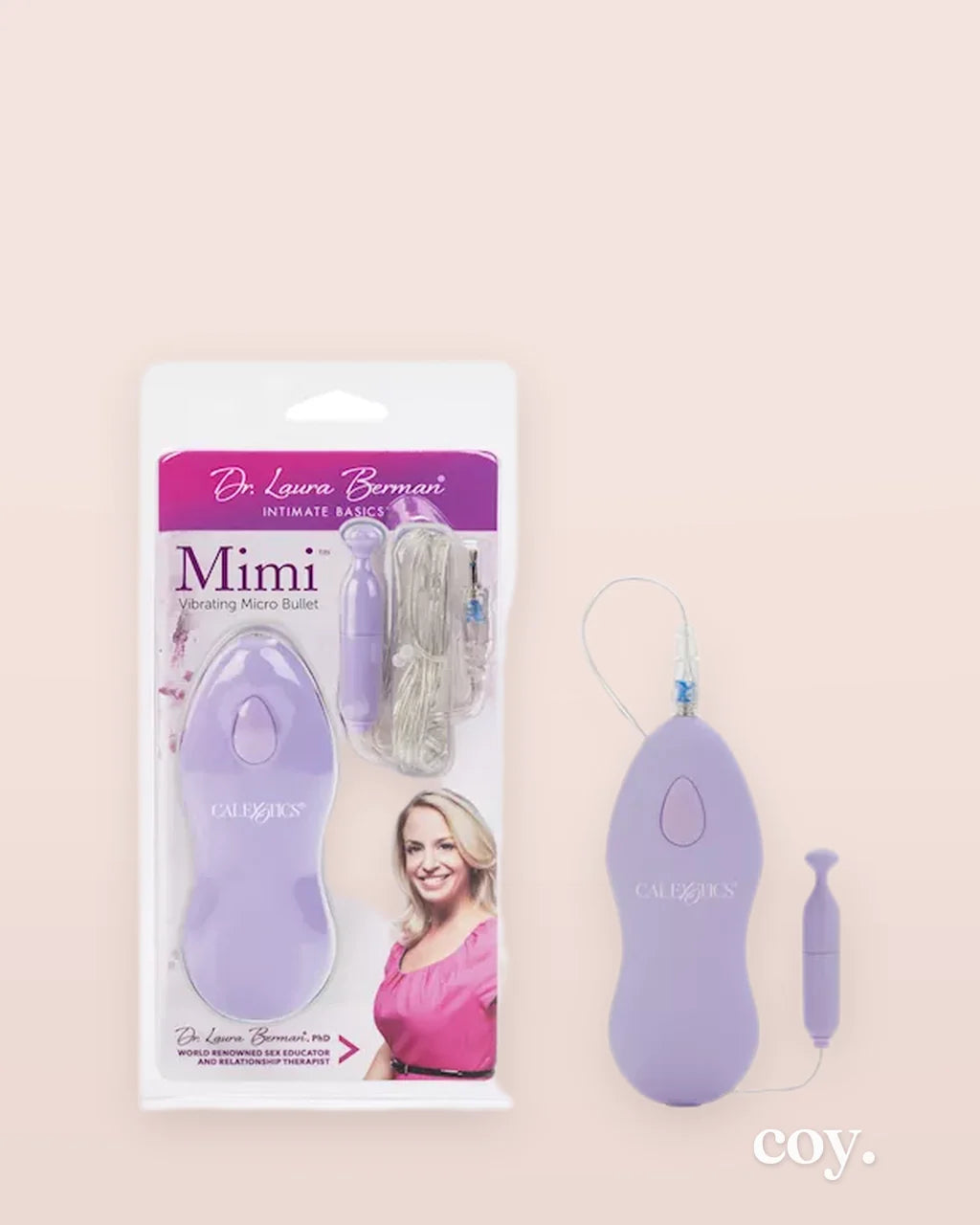 Dr Laura Berman'S Mimi Vibrating Micro Bullet — Coy