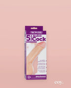 5 Inch Realistic Cock Vac U Lock — Coy