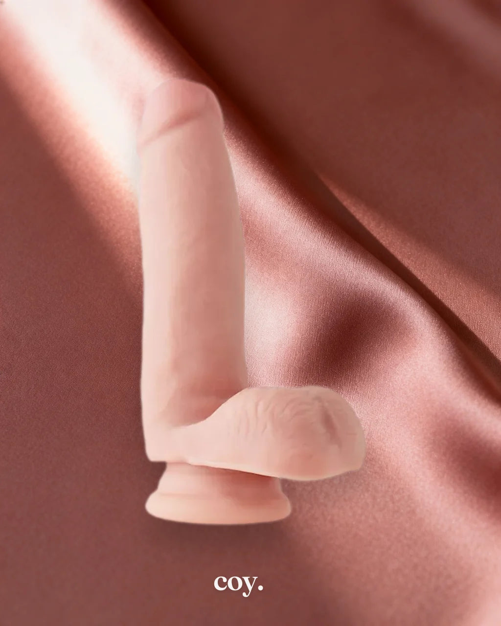 Share Satisfaction Nood Suction Cup Realistic Dildo 6.7 Inch — Coy