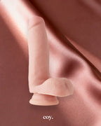 Share Satisfaction Nood Suction Cup Realistic Dildo 6.7 Inch — Coy
