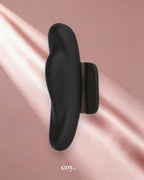 Cal Exotics Lock-N-Play Wristband Remote Panty Teaser — Black — Coy