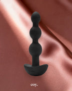 B-Vibe Triplet Anal Beads — Coy