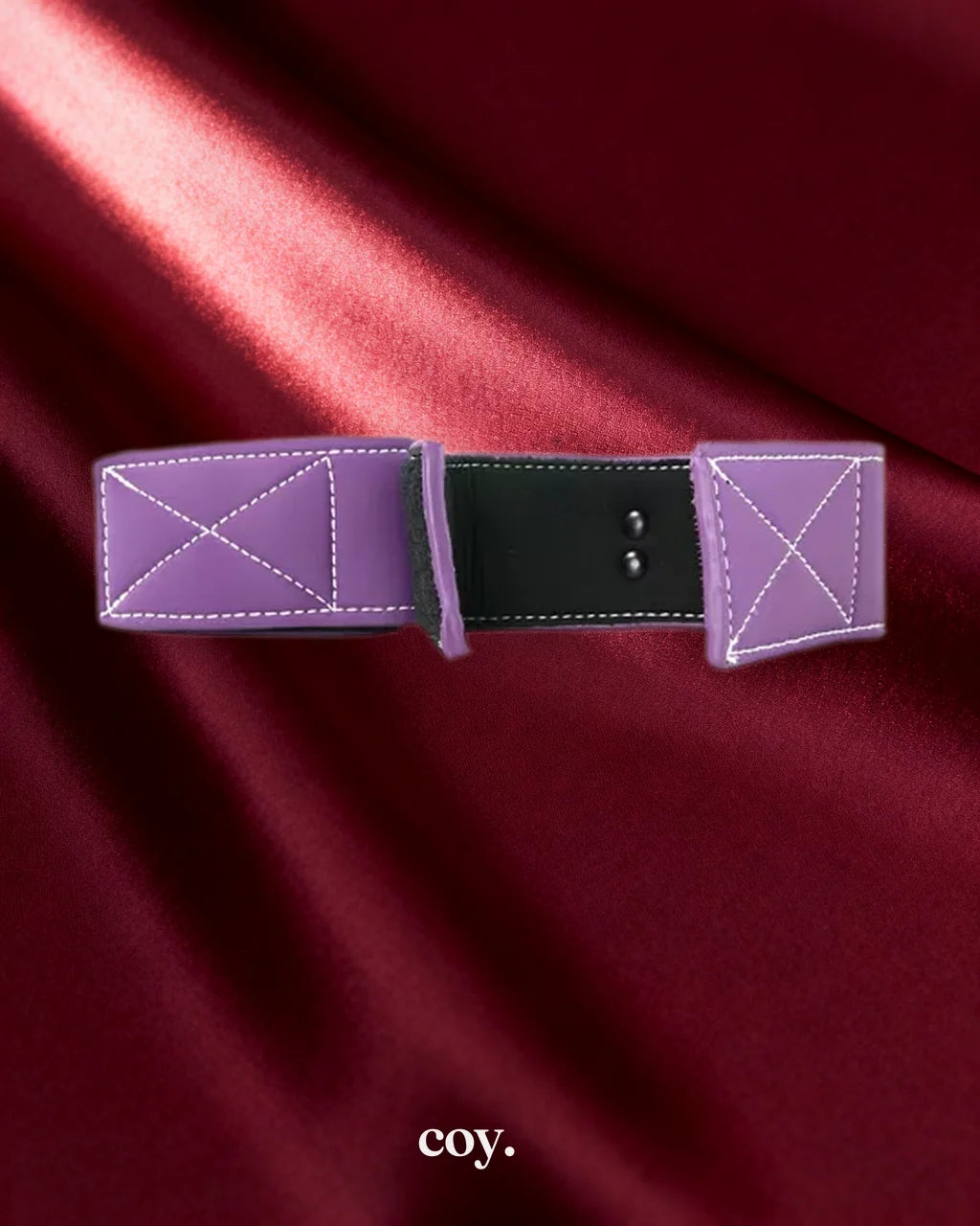 Lust Bondage Ankle Cuff Restraint — Purple — Coy