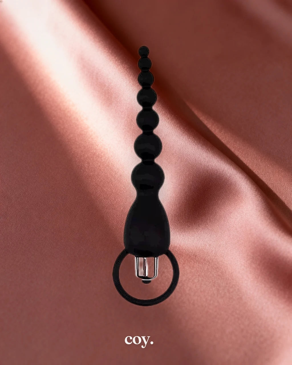 Amore Elite Power Beads 6 Inch — Black — Coy