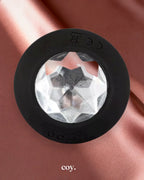 Power Gem Vibrating Crystal Probe 4.25 Inch — Black — Coy