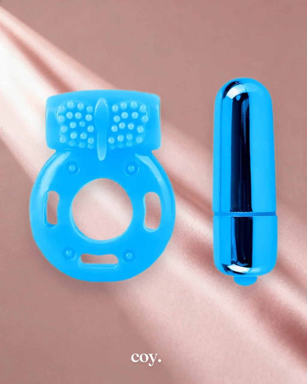 Neon Vibrating Couples Kit — Coy