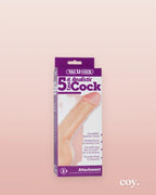 5 Inch Realistic Cock Vac U Lock — Coy