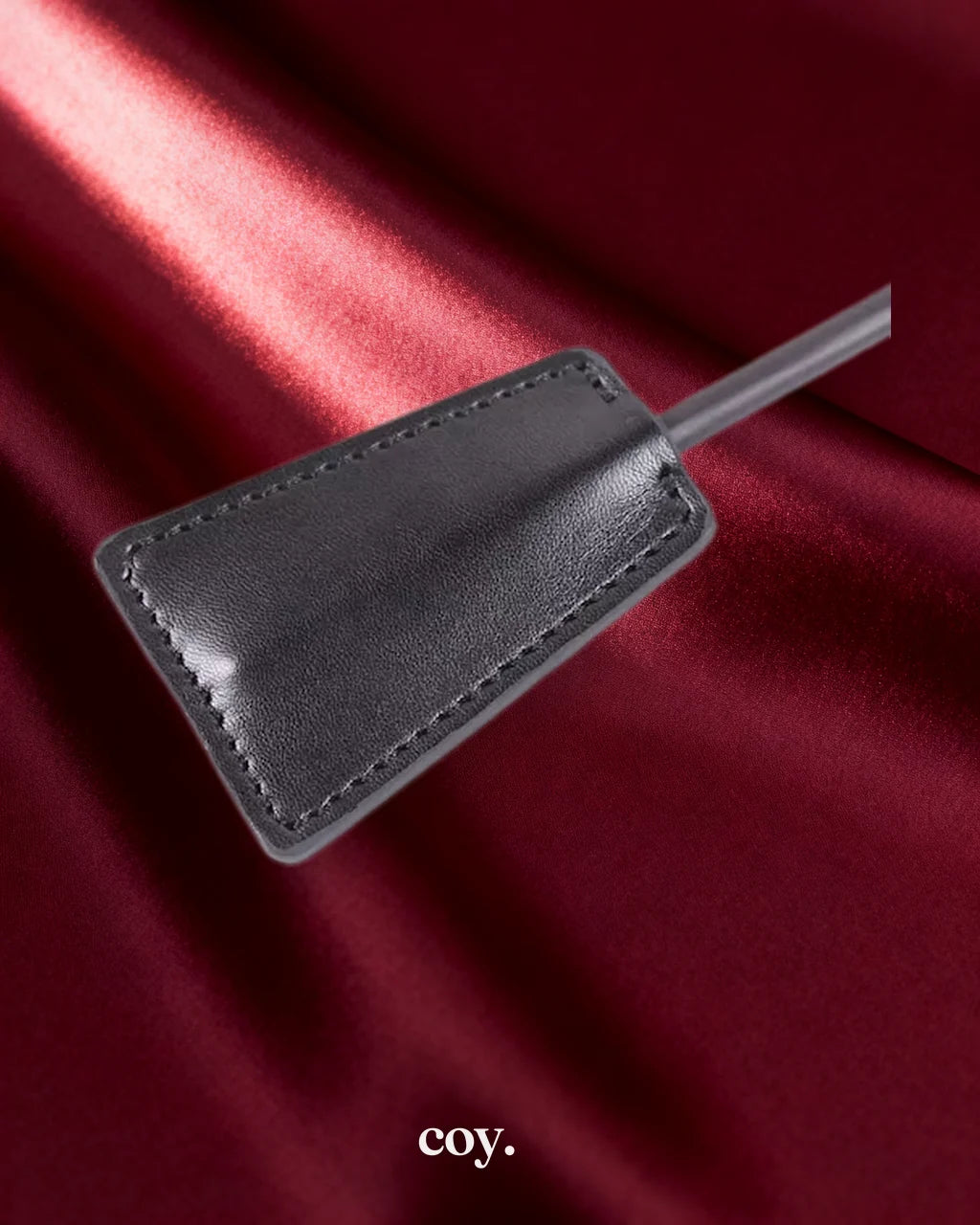 Leather Play Gwen Tickler — Black — Coy