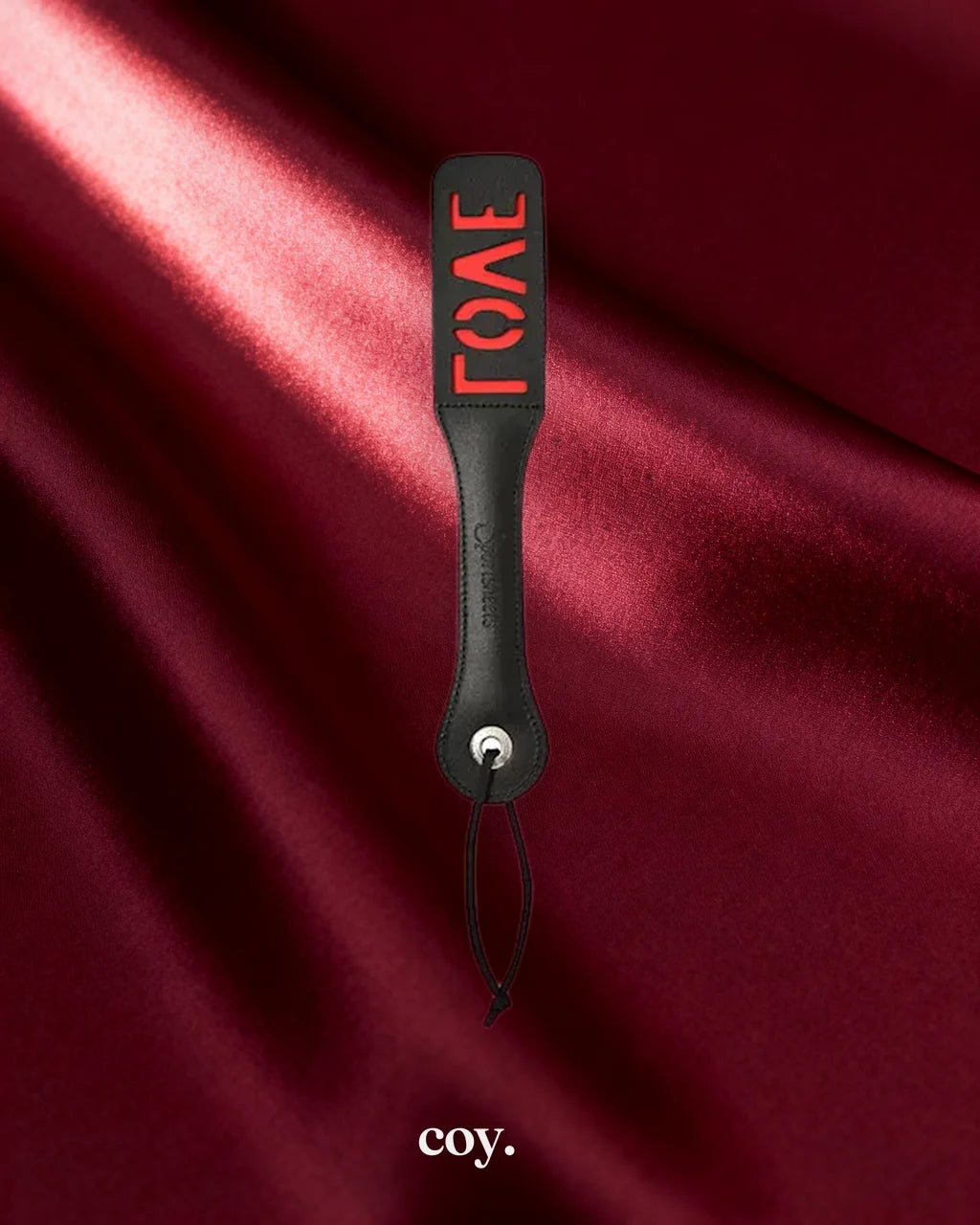 Leather Love Paddle — Coy