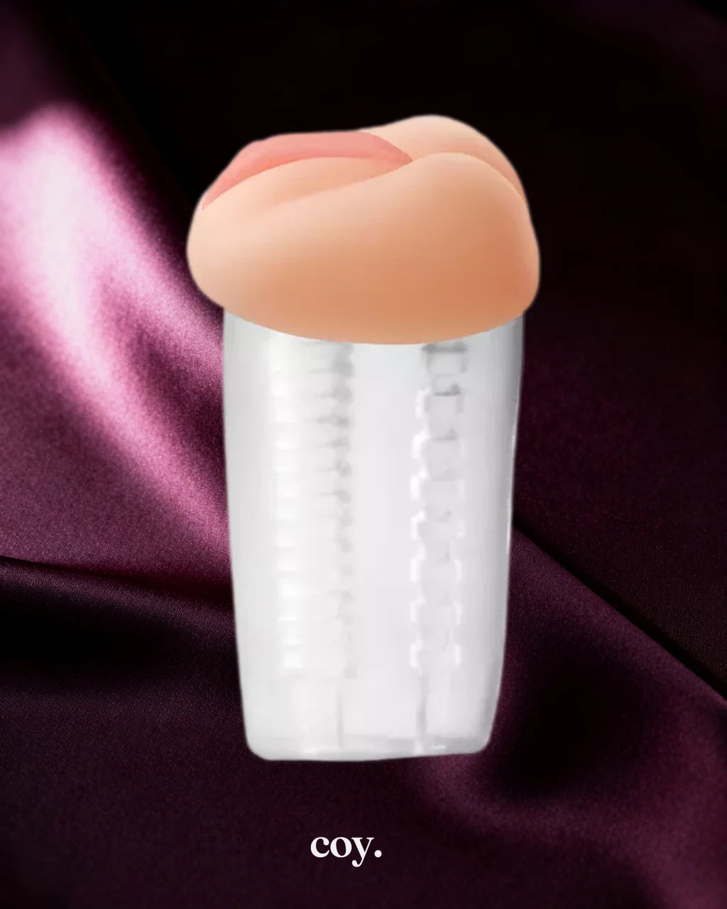 Deluxe See-Thru Stroker — Coy