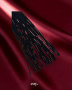 Bound X Suede Flogger With Cord Handle — Coy