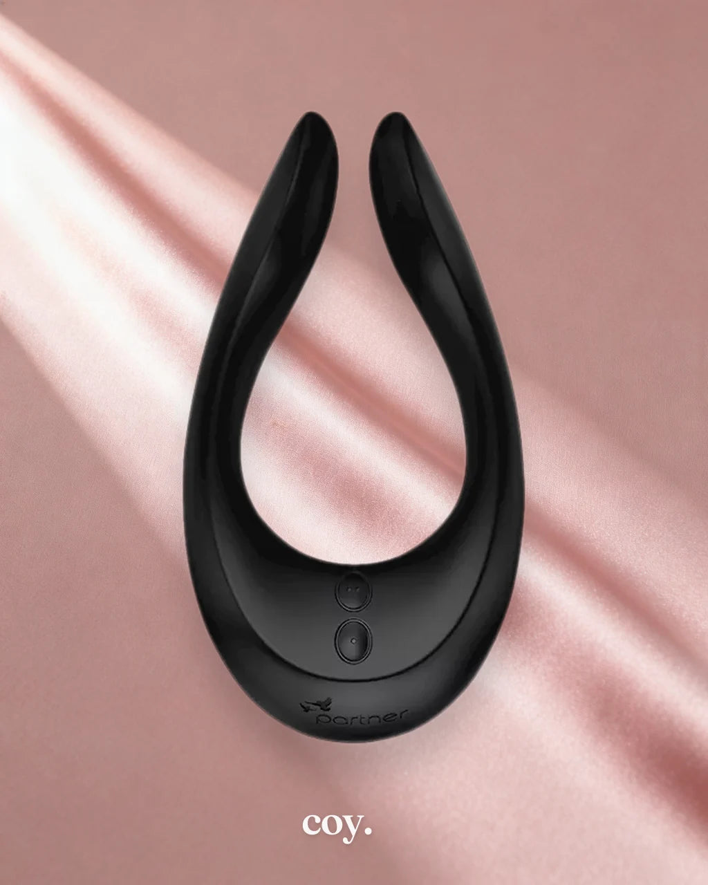 Satisfyer Endless Joy Clitoral Vibrator — Black — Coy