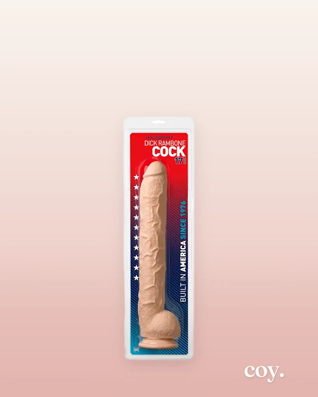 Dick Rambone Suction Cup Dildo — Coy