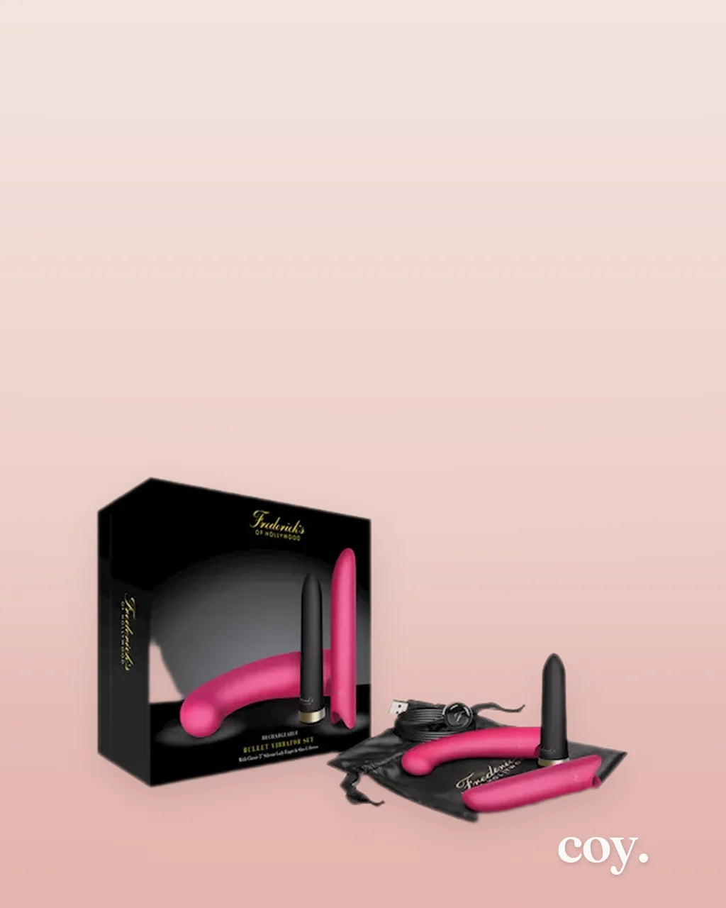 Fredericks Of Hollywood Rechargeable Bullet Lady Finger And G Sleeve — Coy