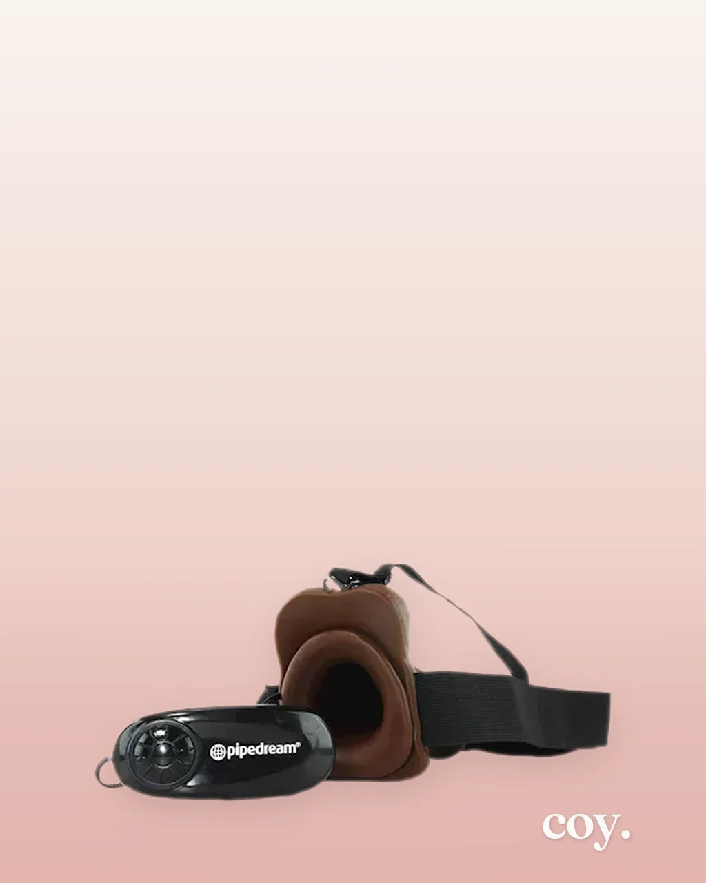 Fetish Fantasy 7 Inch Vibrating Hollow Strap-On With Balls — Coy