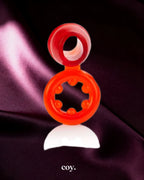 CalExotics Dual Support Magnum Cock Ring — Coy