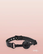 Sinful Black Ball Gag — Coy
