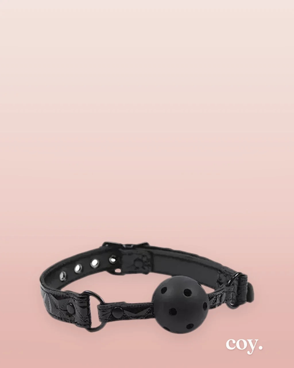 Sinful Black Ball Gag — Coy