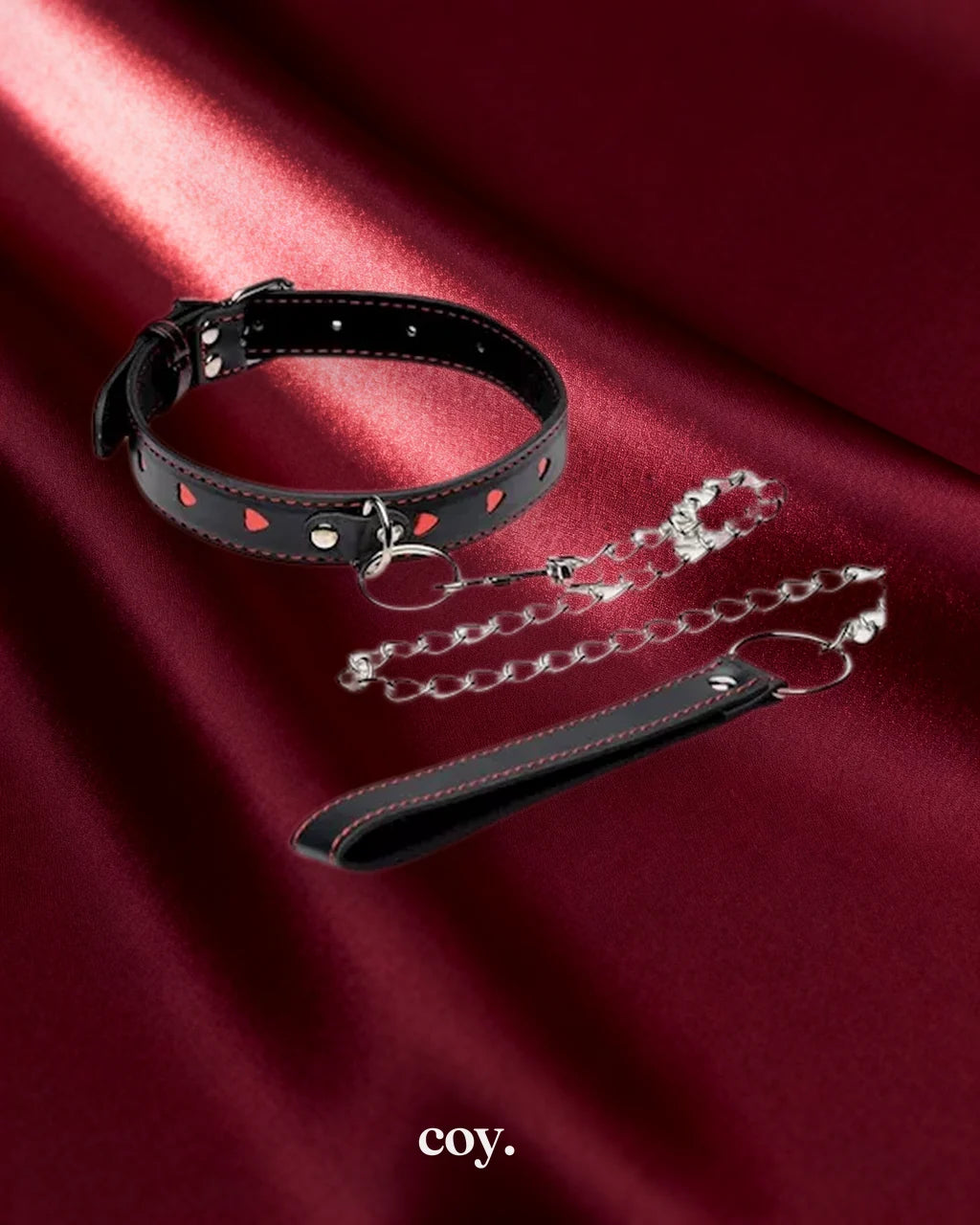 Heart Ache 5 Piece Bondage Set — Coy