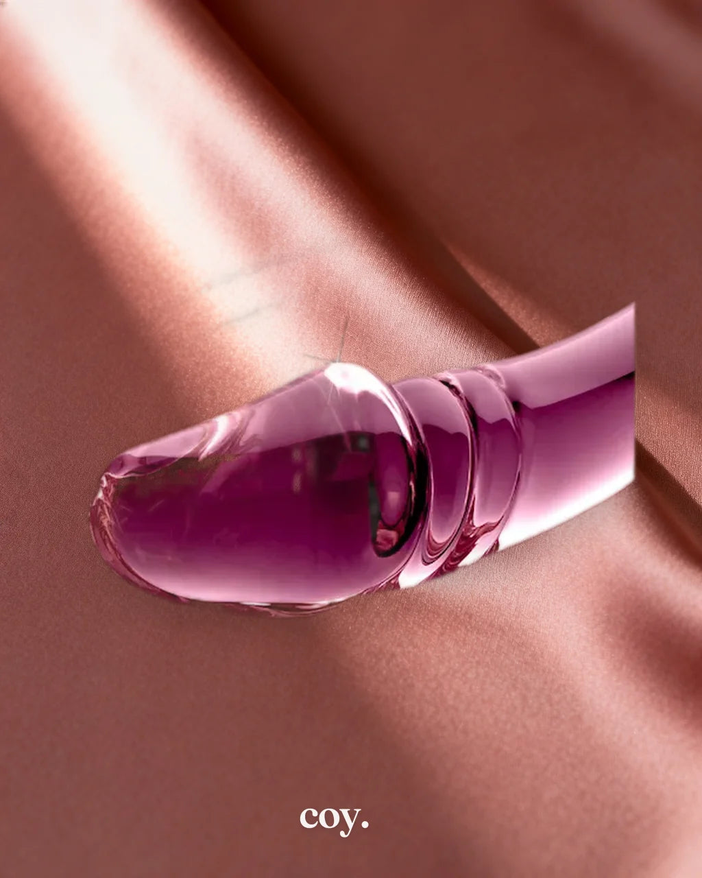Icicles Glass Wand No 57 9 Inch Anal Toy — Pink — Coy