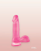 Basix 6 Inch Dong W Suction Cup — Coy