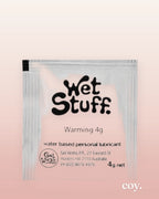 Wet Stuff  Warming 4G Sachet — Coy